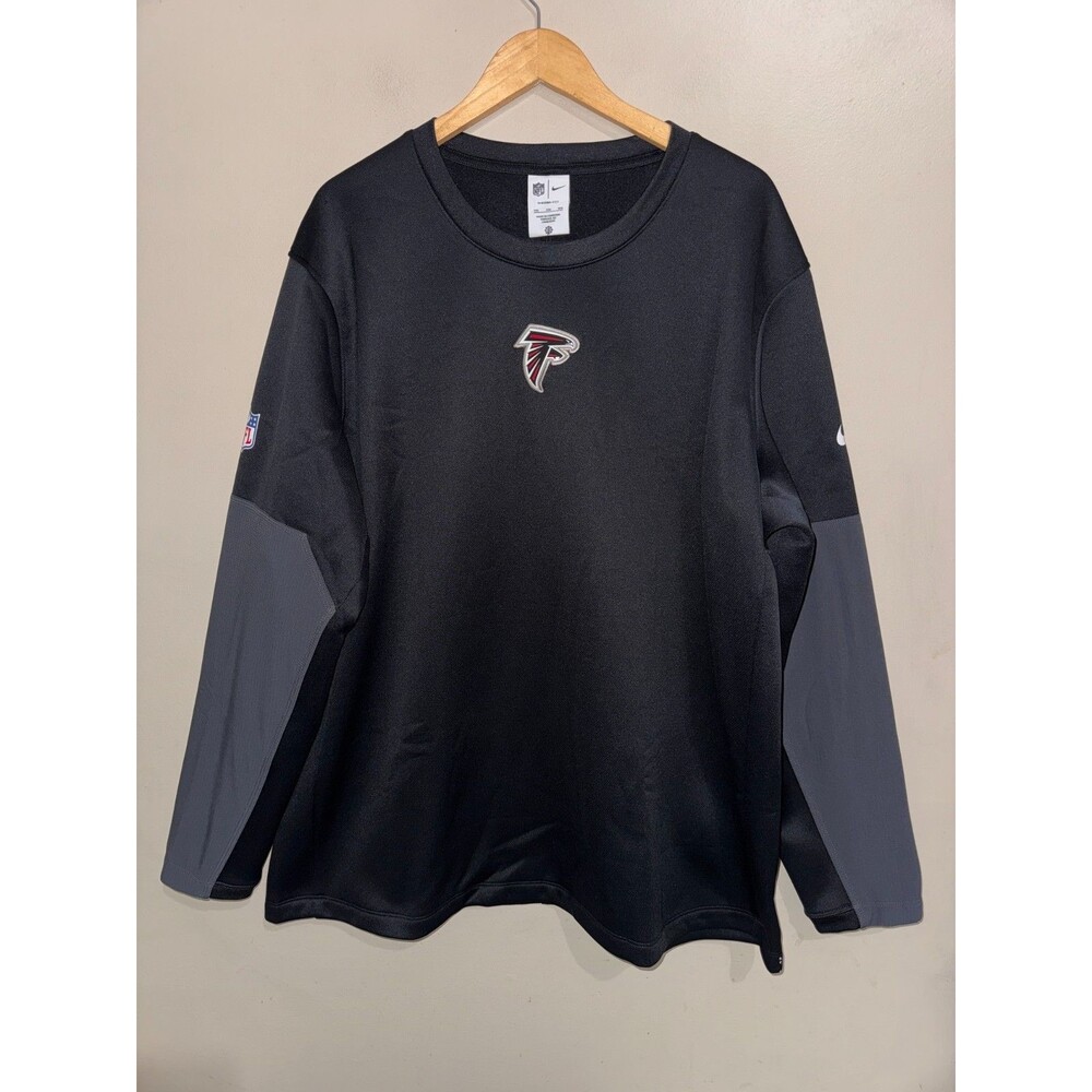 Mens 3XL Nike NFL Atlanta Falcons Team Issued On-Field Therma-FIT Sweatshirt NEW